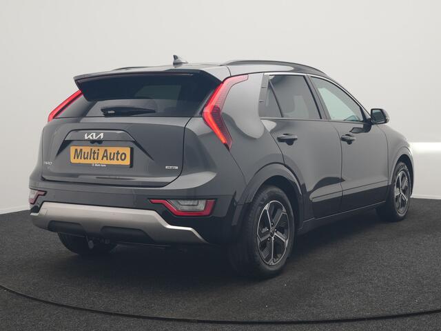 KIA Niro 1.6 GDi DynamicLine PHEV 182pk Dealer O.H. | Trekhaak Afn. | Adaptive Cruise | Camera | Sportstoelen & Stuur Verwarmd | Sfeerverlichting | Keyless | Apple Carplay | Navigatie | DAB | Plug In Hybrid |