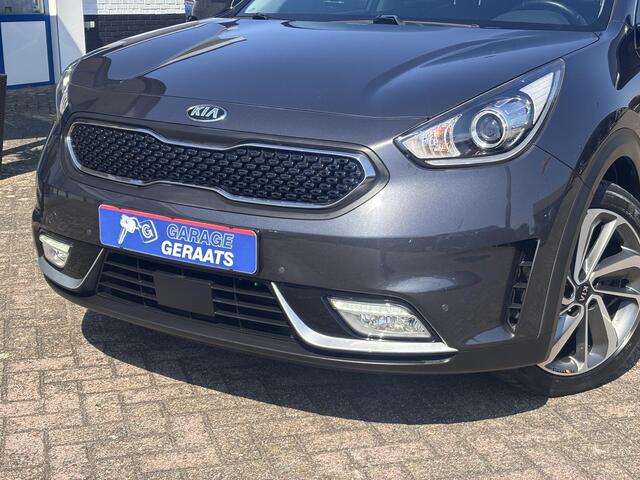 KIA Niro 1.6 GDi Hybrid ExecutiveLine | Stoelventilatie, Stoelverwarming V+A, Dodehoekdetectie, Elektr. stoelen, Leer, Adapt. Cruise Control, Parkeersensoren V+A & Camera, Keyless, zeer luxe!
