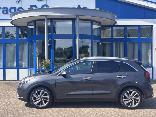 KIA Niro 1.6 GDi Hybrid ExecutiveLine | Stoelventilatie, Stoelverwarming V+A, Dodehoekdetectie, Elektr. stoelen, Leer, Adapt. Cruise Control, Parkeersensoren V+A & Camera, Keyless, zeer luxe!