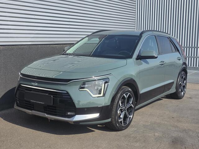 KIA Niro 1.6 GDi Hybrid DynamicPlusLine Navigatie, Dodehoekdetectie, Elek. bestuurdersstoel, Stoel- & stuurwiel verwarmd, 18" LMV, Elek. Achterklep