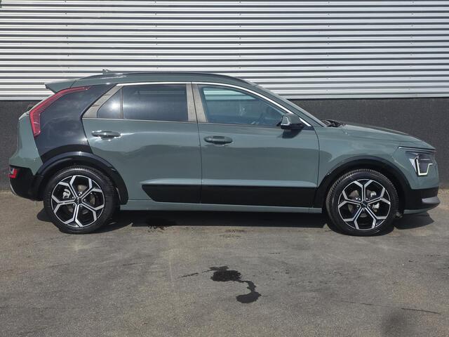 KIA Niro 1.6 GDi Hybrid DynamicPlusLine Navigatie, Dodehoekdetectie, Elek. bestuurdersstoel, Stoel- & stuurwiel verwarmd, 18" LMV, Elek. Achterklep