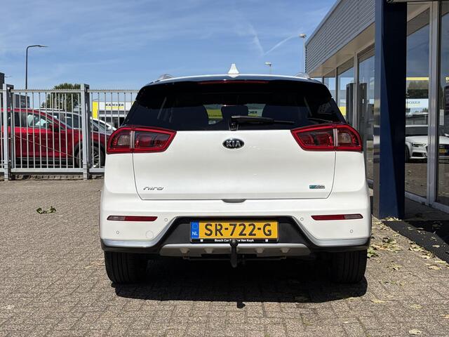 KIA Niro 1.6 GDi Hybrid Edition / Automaat / NL-Auto / Schuif-Kanteldak / Stuur-/Stoelverwarming / Cruise-Control / Apple-Carplay & Android-Auto / Trekhaak / Radio-Bluetooth / Navi / Camera / PDC-Achter / 18'' LMV / ENZ.