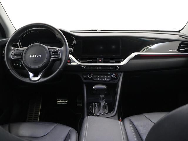 KIA Niro 1.6 GDi Hybrid ExecutiveLine | Trekhaak | Lederen Bekleding | JBL Audio | Dodehoekdetectie | Stoel/Stuurwielverwarming | Stoelventilatie | Elektrisch bedienbare bestuurdersstoel met geheugenfunctie