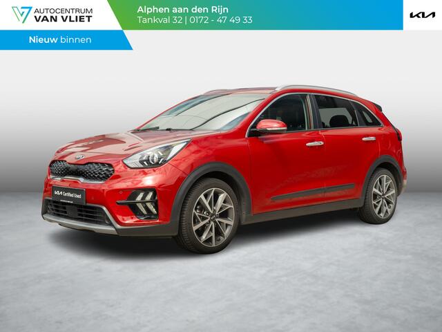 KIA Niro 1.6 GDi Hybrid DynamicPlusLine | Stoel en stuurverwarming| Navigatie | Achteruitrijcamera | Trekhaak |