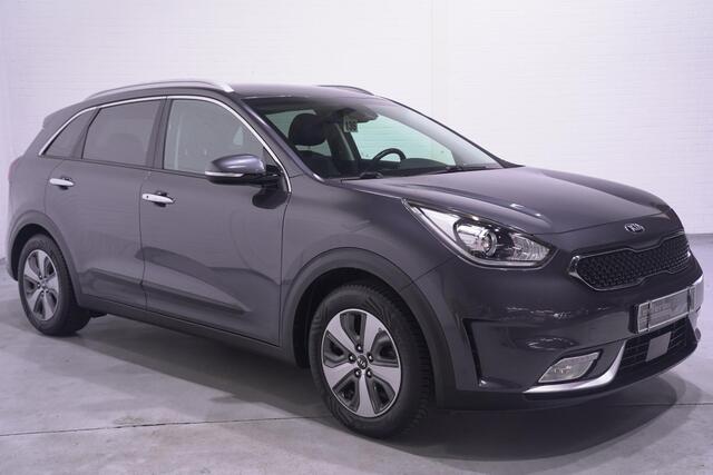 KIA Niro 1.6 GDi Hybrid BusinessLine navigatie trekhaak climate-controle stoel/stuur verwarming lederen bekleding apple-carplay PDC-achter camera cruise-controle private-glas 16"-lmv