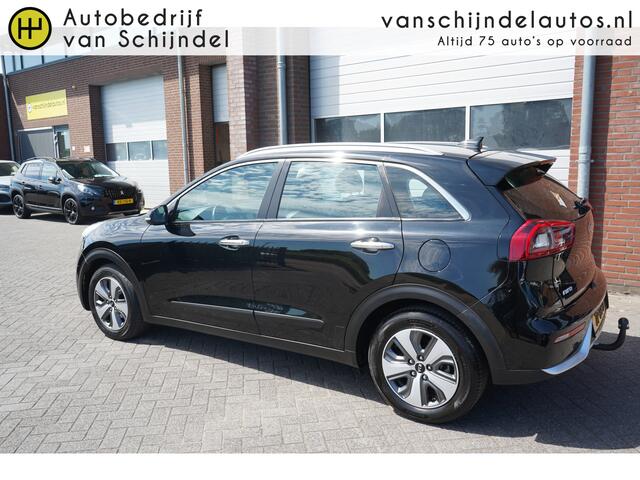 KIA Niro 1.6 GDI HYBRID DYNAMICLINE ORIGINEEL NEDERLANDS CAMERA TREKHAAK ANDROID/APPLECARPLAY NAVIGATIE PDC ECC AIRCO CRUISECONTROL BLUETOOTH 4X ELECTR.RAMEN/SPIEGELS