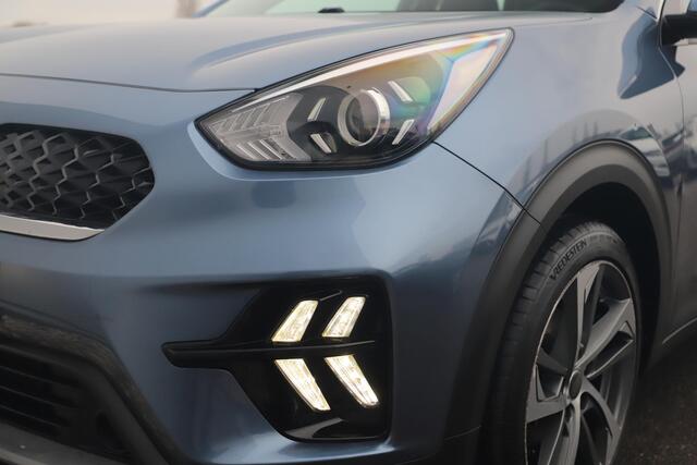 KIA Niro 1.6 GDi Hybrid DynamicLine 140PK Automaat 18 inch Half Leder Navigatie Camera Adaptive Cruise Lane Assist Clima Carplay Android