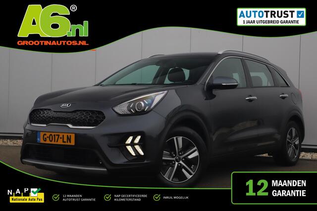 KIA Niro 1.6 GDi Hybrid DynamicLine 140PK Automaat Half Leder Navigatie Camera Adaptive Cruise Clima Carplay Android