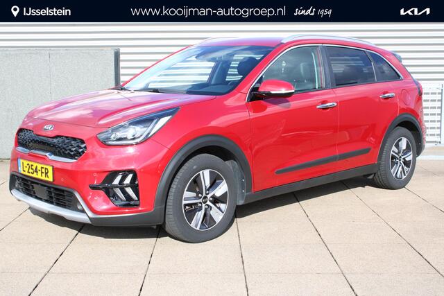 KIA Niro 1.6 GDi Hybrid DynamicPlusLine AUTOMAAT TREKHAAK, STOEL- STUURVERWARMING, LEDER