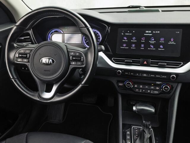 KIA Niro 1.6 GDi PHEV DynamicLine 141Pk Automaat (1e EIGENAAR, APPLE CARPLAY, GROOT NAVI, CAMERA, TREKHAAK, SPORTSTOELEN, ADAPTIVE CRUISE, GETINT GLAS, LEDER, NIEUWSTAAT)