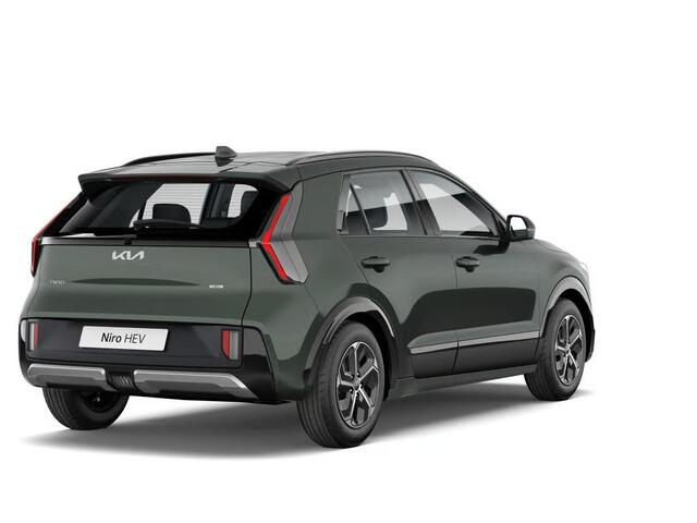 KIA Niro 1.6 GDi Hybrid DynamicPlusLine | Actieprijs* | Navi. | Clima. | Adapt. Cruise. | Parkeersensoren | Achteruitrijcamera | Bekleding In Lederlook | Dodehoekassistentie | Schuif-/Kanteldak | Stoel&Stuur Verwarming