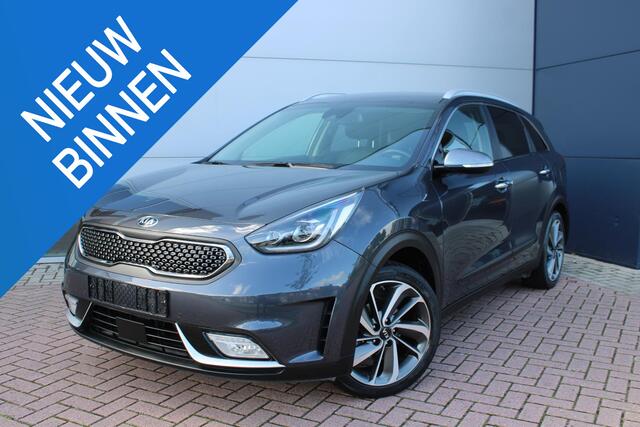 KIA Niro 1.6 GDi Hybrid 140pk DynamicPlusLine Automaat Leer Airco Navi Camera Carplay Zeer mooi