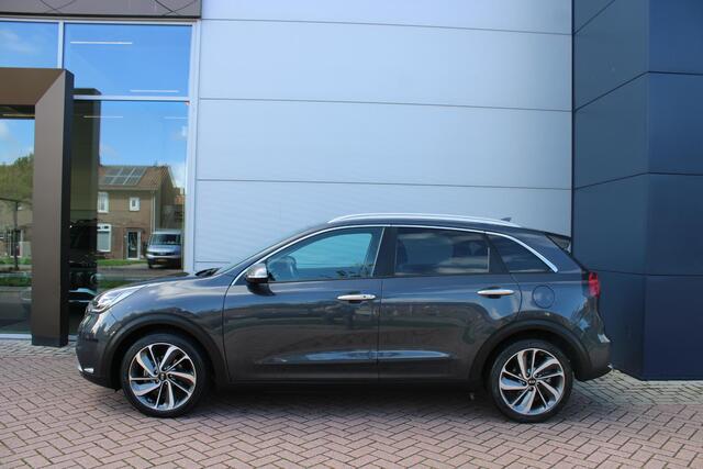KIA Niro 1.6 GDi Hybrid 140pk DynamicPlusLine Automaat Leer Airco Navi Camera Carplay Zeer mooi
