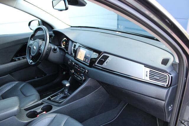 KIA Niro 1.6 GDi Hybrid 140pk DynamicPlusLine Automaat Leer Airco Navi Camera Carplay Zeer mooi