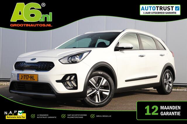KIA Niro 1.6 GDi Hybrid DynamicLine Half Leder Carplay Android Navigatie Achteruitrijcamera Climate Cruise Control Rijstrooksensor Parkeersensor