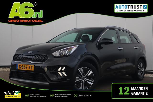 KIA Niro 1.6 GDi Hybrid DynamicLine 140PK Automaat Half Leder Navigatie Camera Adaptive Cruise Lane Assist Clima Carplay Android