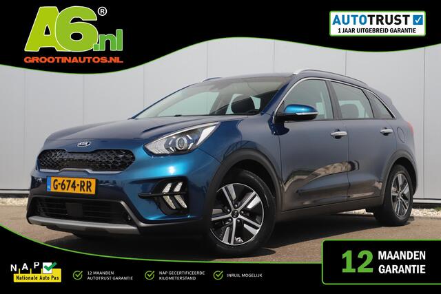KIA Niro 1.6 GDi Hybrid DynamicLine Automaat Half Leder Navigatie Camera Adaptive Cruise Lane Assist Clima Carplay Android