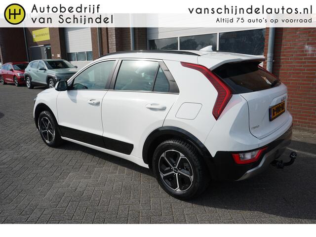 KIA Niro 1.6 GDI HYBRID EXECUTIVELINE NIEUW MODEL! ORIGINEEL NL DEALER ONDERHOUDEN 4X ZGAN ALL SEASON BANDEN TREKHAAK CAMERA ANDROID-APPLECARPLAY NAVI ADAPTIEVE CRUISE FULL LED CLIMA PDC V+A ENZ...