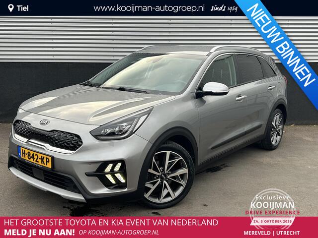 KIA Niro 1.6 GDi Hybrid Style Edition Nieuw geleverd en dealeronderhouden, Navigatie, Dodehoekdetectie, Smart Key, Achteruitrijcamera, Parkeersensoren voor + achter