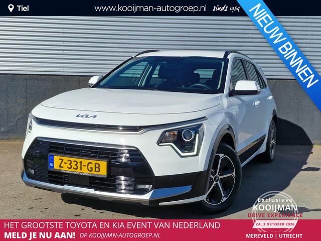 KIA Niro 1.6 GDi Hybrid DynamicLine 1e eign. Nederlandse auto, Navigatie, Achteruitrijcamera, Parkeersensoren voor + achter, Climate control
