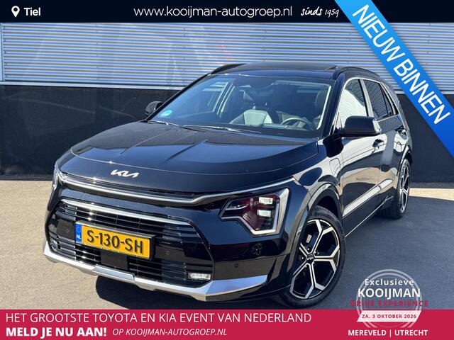 KIA Niro 1.6 GDi PHEV ExecutiveLine Schuif/kanteldak, Trekhaak, NL-auto, Stoelkoeling- & verwarming, 18" LMV, Dodehoekdetectie, LED, geheugen voor de bestuurdersstoel