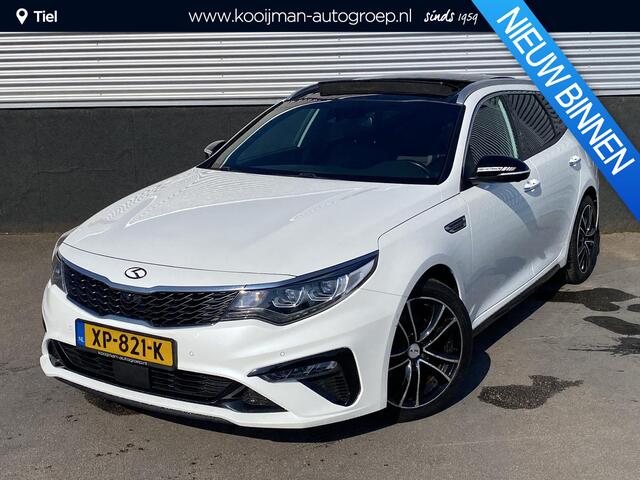 KIA OPTIMA Sportswagon 1.6 T-GDI GT-Line Schuif/kanteldak, Nieuw geleverd, 1e eign. Stoelkoeling- & verwarming, Seat memory, dodehoekdetectie, Leder, Smart Key