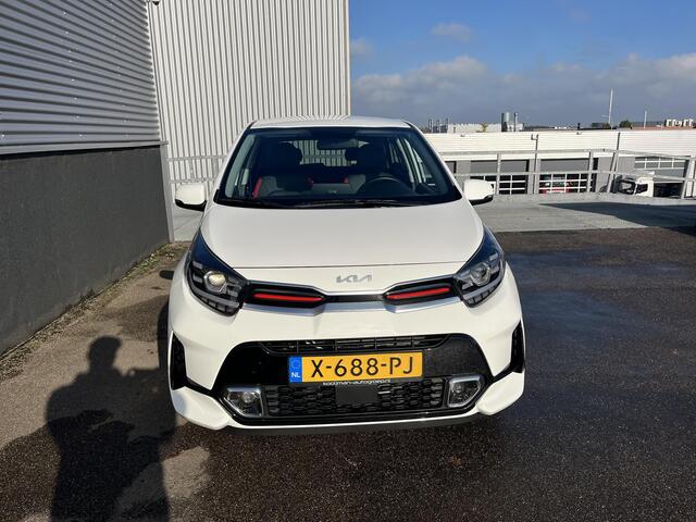 KIA PICANTO 1.0 DPi GT-Line Navigatie, Lederen bekleding, ALL-season banden, Parkeersensoren, zeer nette auto welke nieuwe geleverd door Kooijman is. BTW-auto