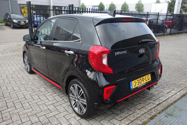 KIA PICANTO 1.0 T-GDI GT-Line NAVI/CLIMA-AIRCO/L.M.VELGEN/LEDER/STOEL&STUURVERWARMING/PARKEERCAMERA&SENSOREN/SLECHTS 13.000 KM !!!