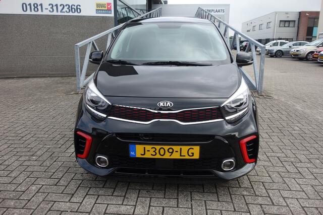 KIA PICANTO 1.0 T-GDI GT-Line NAVI/CLIMA-AIRCO/L.M.VELGEN/LEDER/STOEL&STUURVERWARMING/PARKEERCAMERA&SENSOREN/SLECHTS 13.000 KM !!!