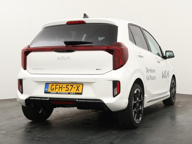 KIA PICANTO 1.0 DPI GT-Line - Navigatie - Climate Control - Stoelverwarming - Schuifdak - Fabrieksgarantie tot 07-2031