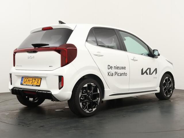 KIA PICANTO 1.0 DPI GT-Line - Navigatie - Climate Control - Stoelverwarming - Schuifdak - Fabrieksgarantie tot 07-2031