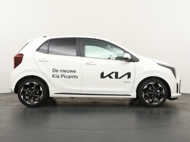 KIA PICANTO 1.0 DPI GT-Line - Navigatie - Climate Control - Stoelverwarming - Schuifdak - Fabrieksgarantie tot 07-2031