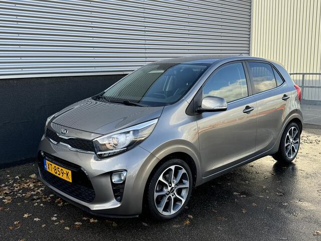 KIA PICANTO 1.0 CVVT Design Edition Navigatie, Lederen bekleding, Climate control, Cruise control, Achteruitrijcamera, Privacy glass, Smart key, LED