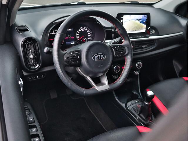 KIA PICANTO 1.0 DPi GT-Line 100pk Navi+BT+LED+Camera+Leder+Trekhaak ECC Dealerauto tot 10jr.Garantie