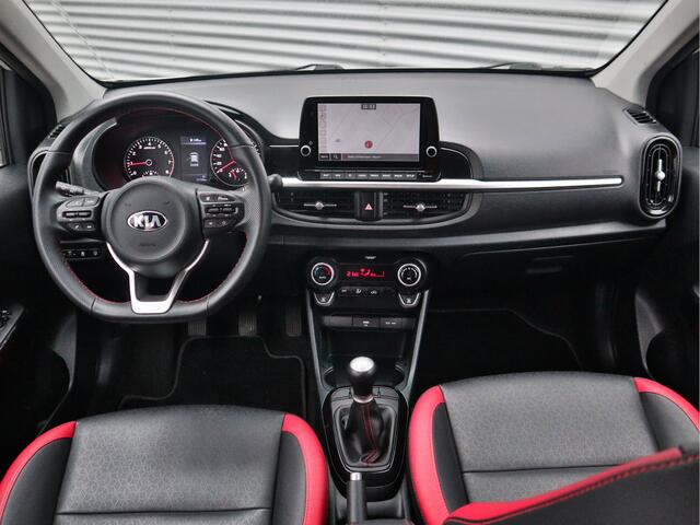 KIA PICANTO 1.0 DPi GT-Line 100pk Navi+BT+LED+Camera+Leder+Trekhaak ECC Dealerauto tot 10jr.Garantie