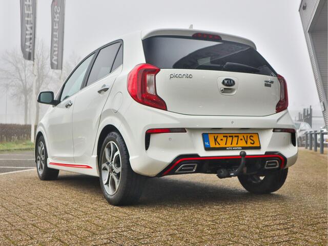 KIA PICANTO 1.0 DPi GT-Line 100pk Navi+BT+LED+Camera+Leder+Trekhaak ECC Dealerauto tot 10jr.Garantie