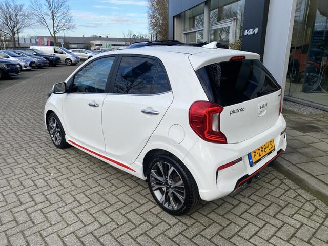 KIA PICANTO 1.0 T-GDi GT-Line 5p 100PK // Leder // SchuifDak // 16inch // Stoelverw. // Trekhaak info Roel 0492-588951