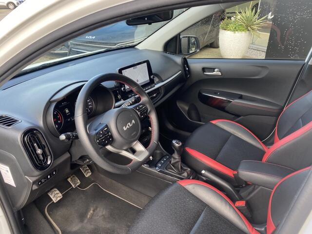 KIA PICANTO 1.0 T-GDi GT-Line 5p 100PK // Leder // SchuifDak // 16inch // Stoelverw. // Trekhaak info Roel 0492-588951