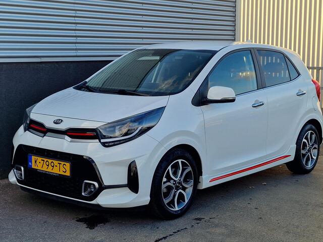 KIA PICANTO 1.0 DPi GT-Line Navigatie, Lederen bekleding, Parkeersensoren, Achteruitrijcamera, Nieuw geleverd, 1e eign. Dealeronderhouden, Lederen bekleding, BTW-auto, LMV, Smart Key