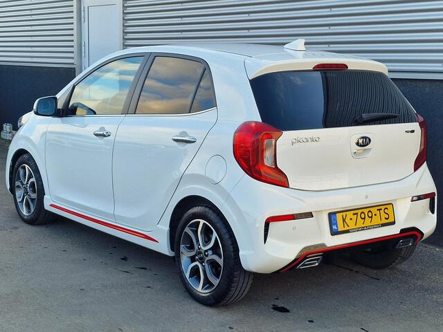 KIA PICANTO 1.0 DPi GT-Line Navigatie, Lederen bekleding, Parkeersensoren, Achteruitrijcamera, Nieuw geleverd, 1e eign. Dealeronderhouden, Lederen bekleding, BTW-auto, LMV, Smart Key