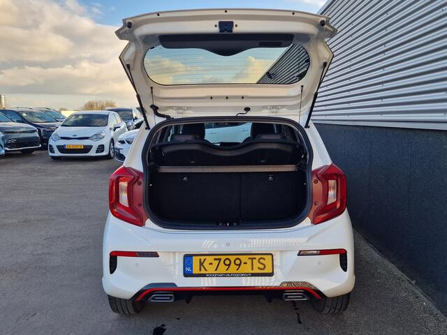 KIA PICANTO 1.0 DPi GT-Line Navigatie, Lederen bekleding, Parkeersensoren, Achteruitrijcamera, Nieuw geleverd, 1e eign. Dealeronderhouden, Lederen bekleding, BTW-auto, LMV, Smart Key