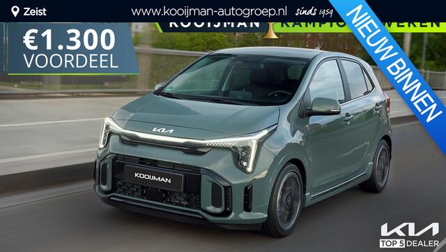 KIA PICANTO 1.0 DPI DynamicLine Automaat! Ruim ¤1.300,- Voordeel! Meerdere kleuren uit voorraad leverbaar!
