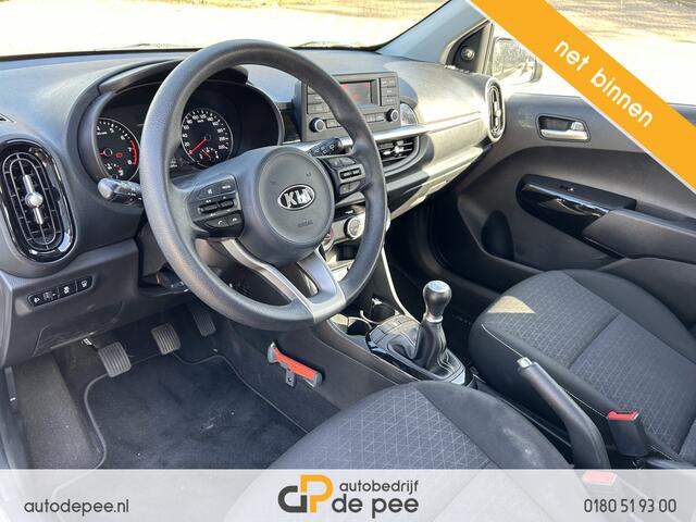 KIA PICANTO 1.0 DPi ComfortLine GARANTIE/5-DEURS/AIRCO/CV+AB/EL.RAMEN rijklaarprijs!
