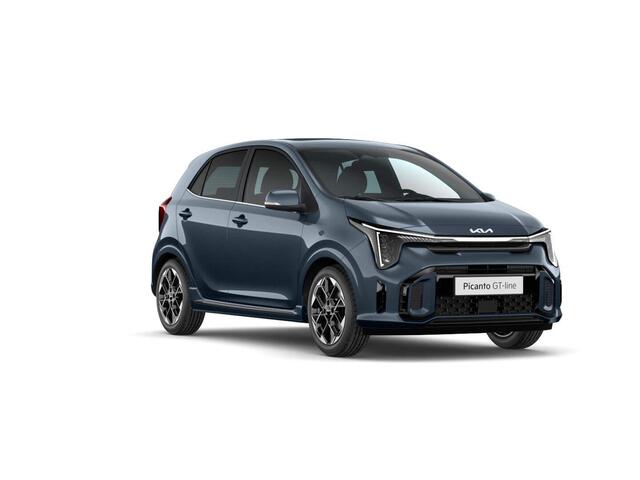 KIA PICANTO 1.0 DPi GT-Line AMT | Automaat | MY25 | LED | Navi | CarPlay | Keyless | Schuif-/kanteldak | Stoel-/stuurverwarming | 16'' | Private Lease ¤ 384,-
