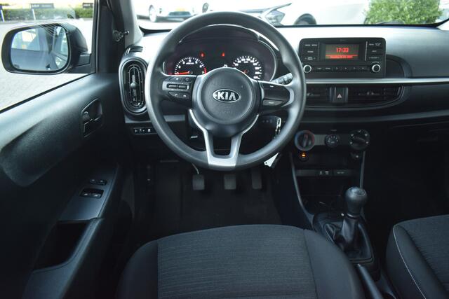 KIA PICANTO 1.0i-12V ISG EconomyPlusLine 5-Drs Airco ABS Airbags Stuurbekr. Audio+BT+USB 14"LMV Tot 10Jr. Kia-Garantie