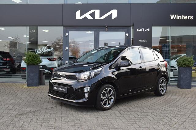 KIA PICANTO 1.0 DPi DynamicLine-Extra 5-Drs AMT-Autom. ECC-Airco Navigatie+Camera BT+USB 15"LMV PDC Tot 10Jr. Kia-Garantie