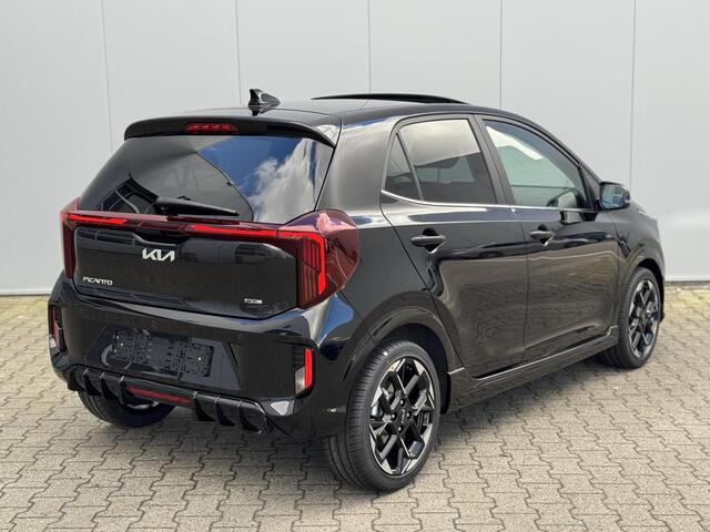 KIA PICANTO 1.0 DPI GT-Line AMT| Dodehoekdetectie | Schuif/kantel dak | Camera | Keyless | Stoelverwarming