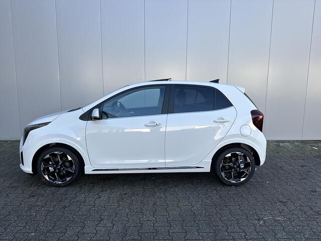 KIA PICANTO 1.0 DPi AMT GT-Line Automaat | Snel Leverbaar | Dodehoekdetectie | Schuif/kanteldak | Stoelverwarming
