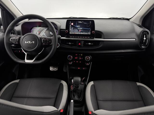 KIA PICANTO 1.0 DPI GT-Line 90pk Half leder, Camera, Navi, Virtual desk, Keyless start, Rijstrook correctie, 7 jaar garantie