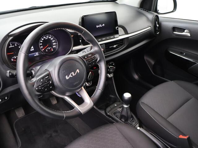 KIA PICANTO 1.0 DPi DynamicLine | Airco | Apple Carplay / Android Auto | Automatische verlichting | Bluetooth | Cruise Control | Elektrisch bedienbare spiegels | Multifunctioneel stuur | Start/Stop | Spraakbediening | USB | LM 14" |